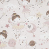 Printed Cotton DEMILUNE Soft Multicolored / Gold22